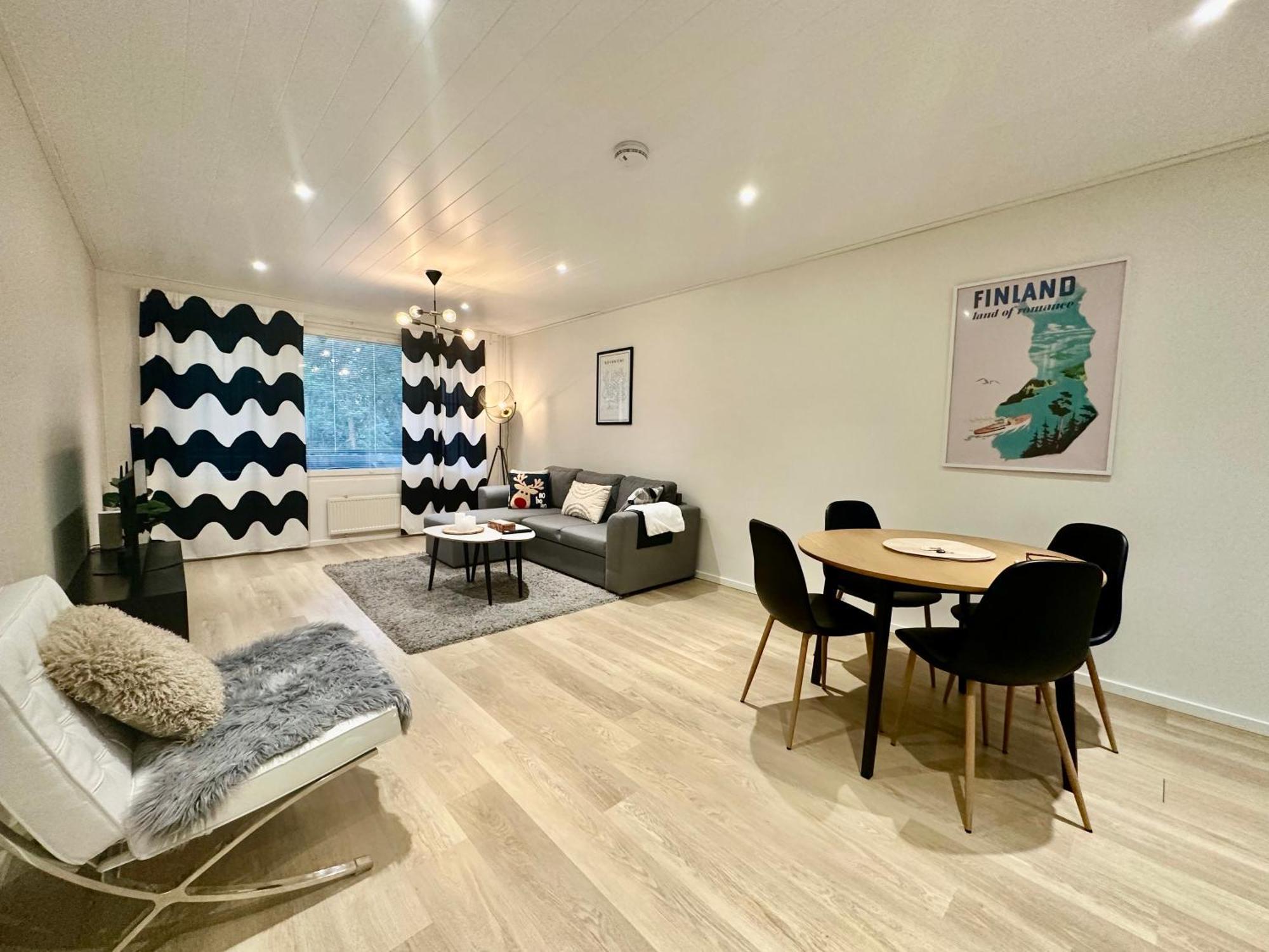 Elegant Apartment With Sauna In The Center ロヴァニエミ エクステリア 写真